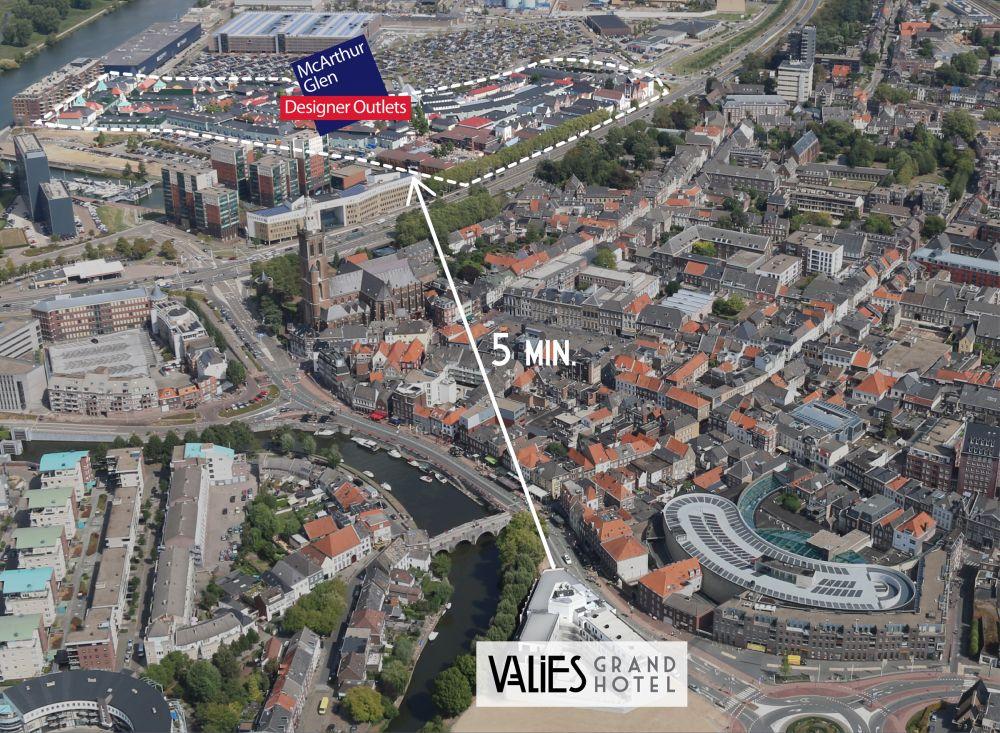 Valies outlet kaart